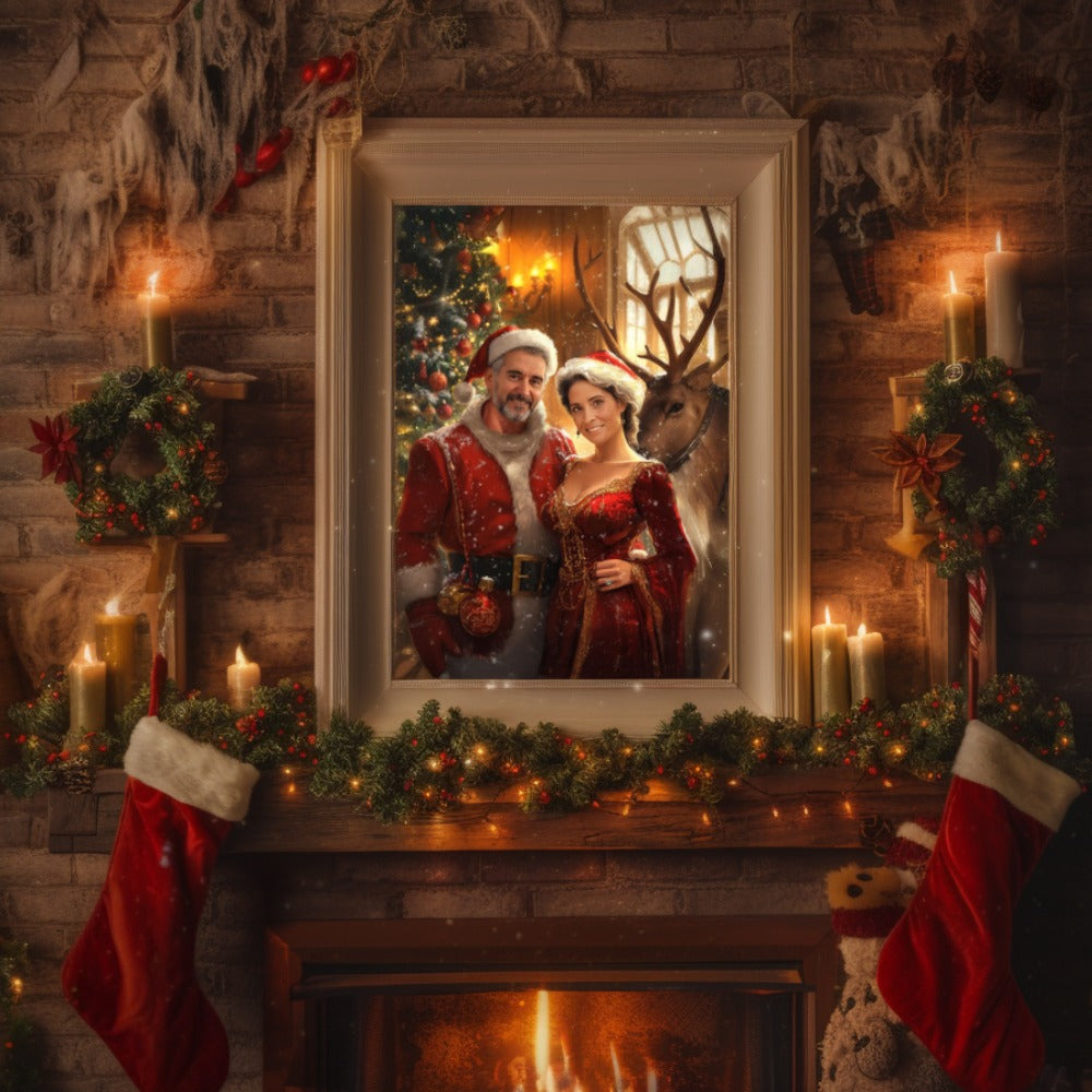 Mr & Mrs Claus | Custom Poster