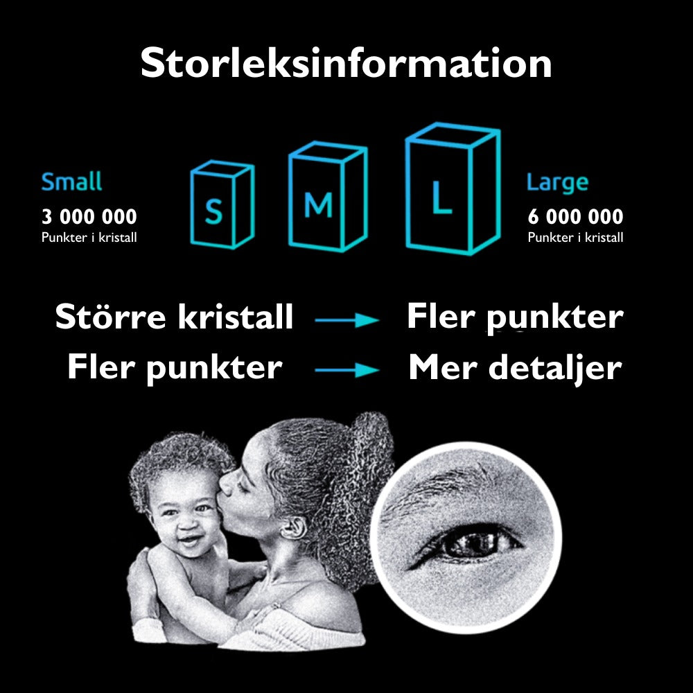Fotokristall 3D | Rektangel