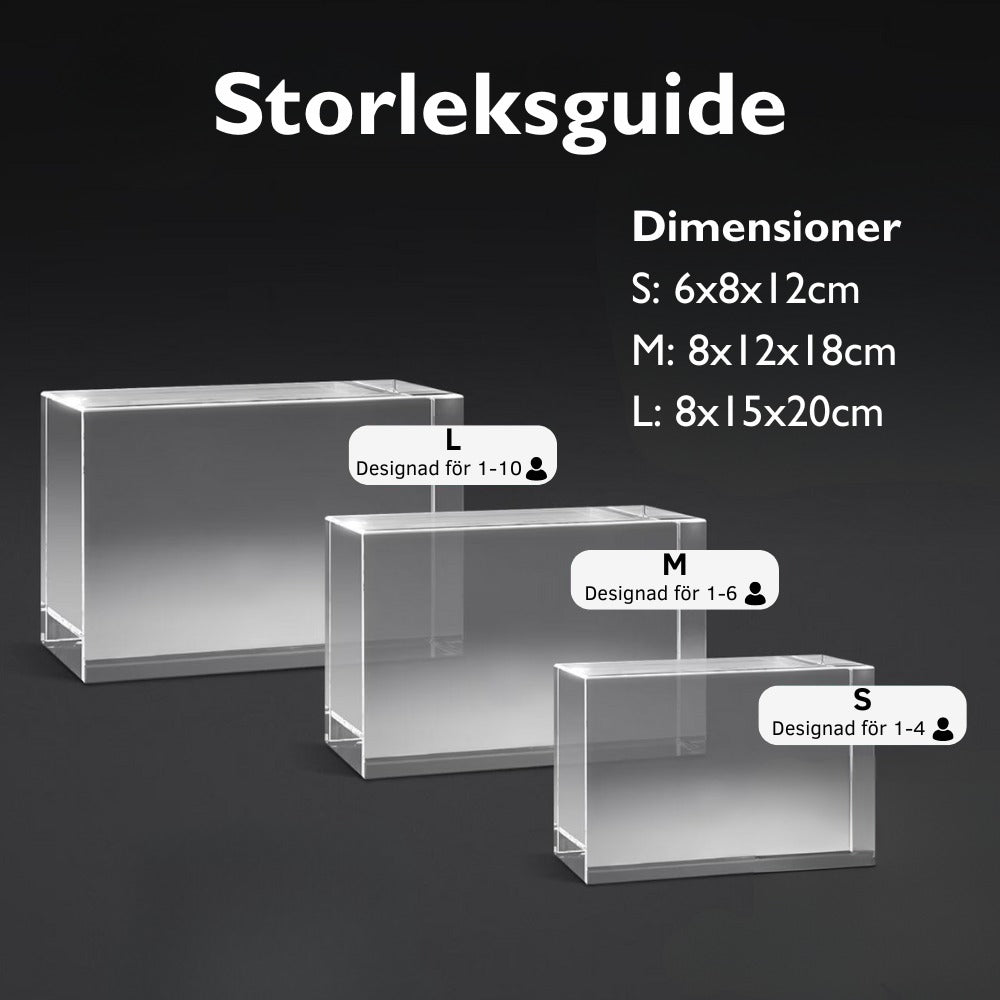 Fotokristall 3D | Rektangel